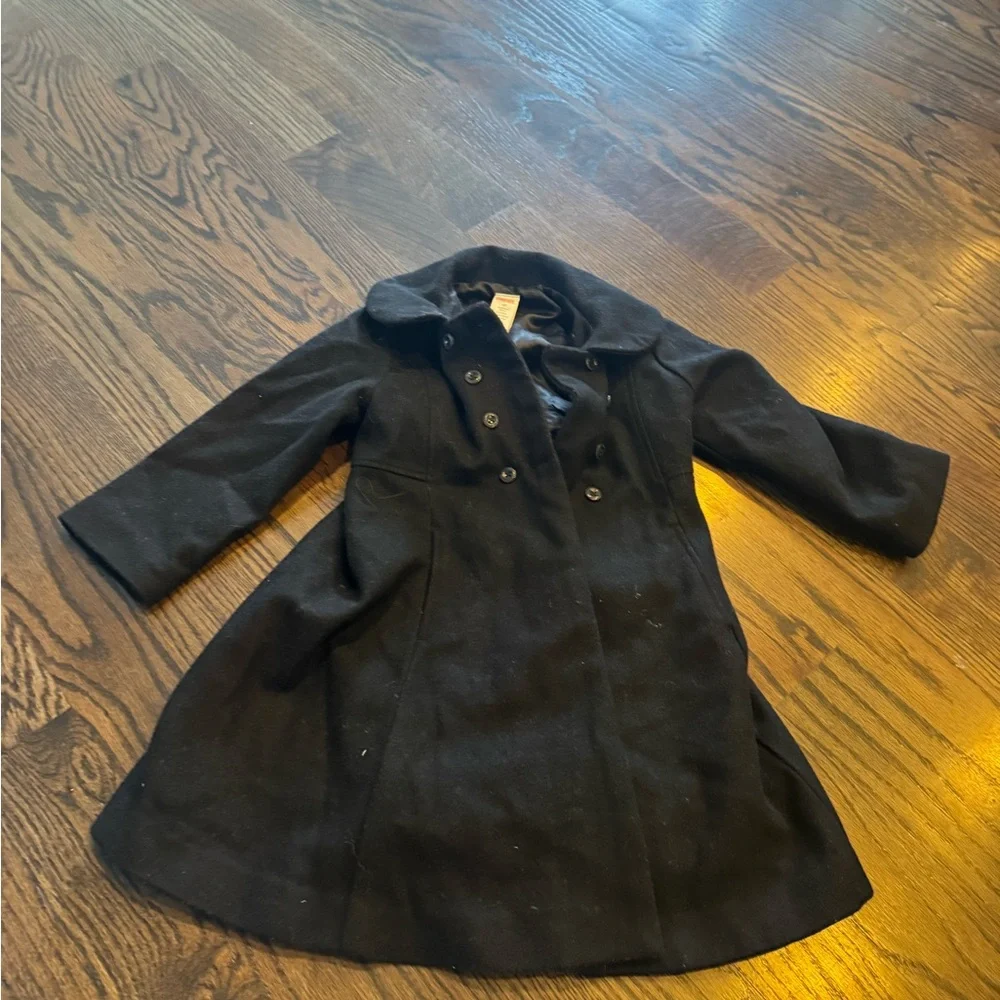 Gymboree Classic Black Kids Pea Coat